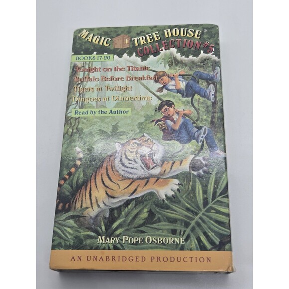 Magic Tree House Collection Volume 5: Books 17-20 (Audio Cassette) Unabridged - Picture 1 of 7